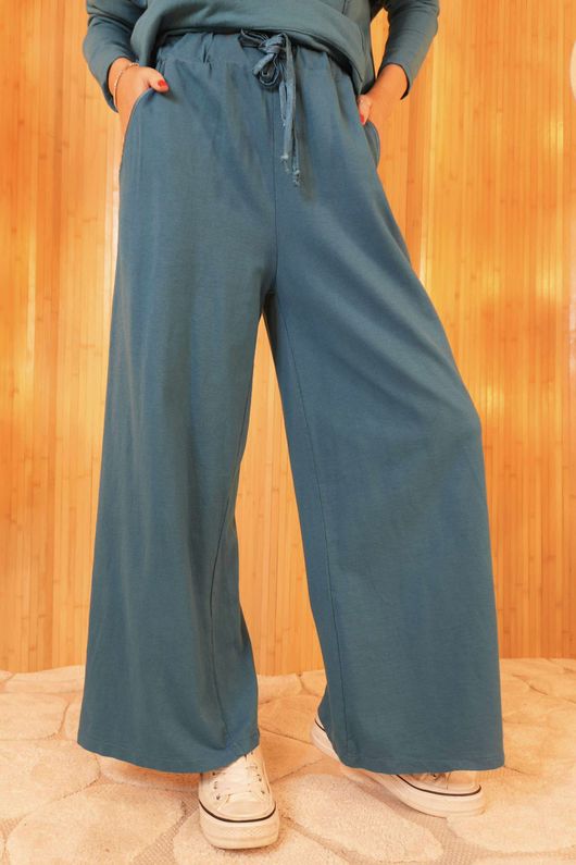 Apres Wide Leg Pant Teal